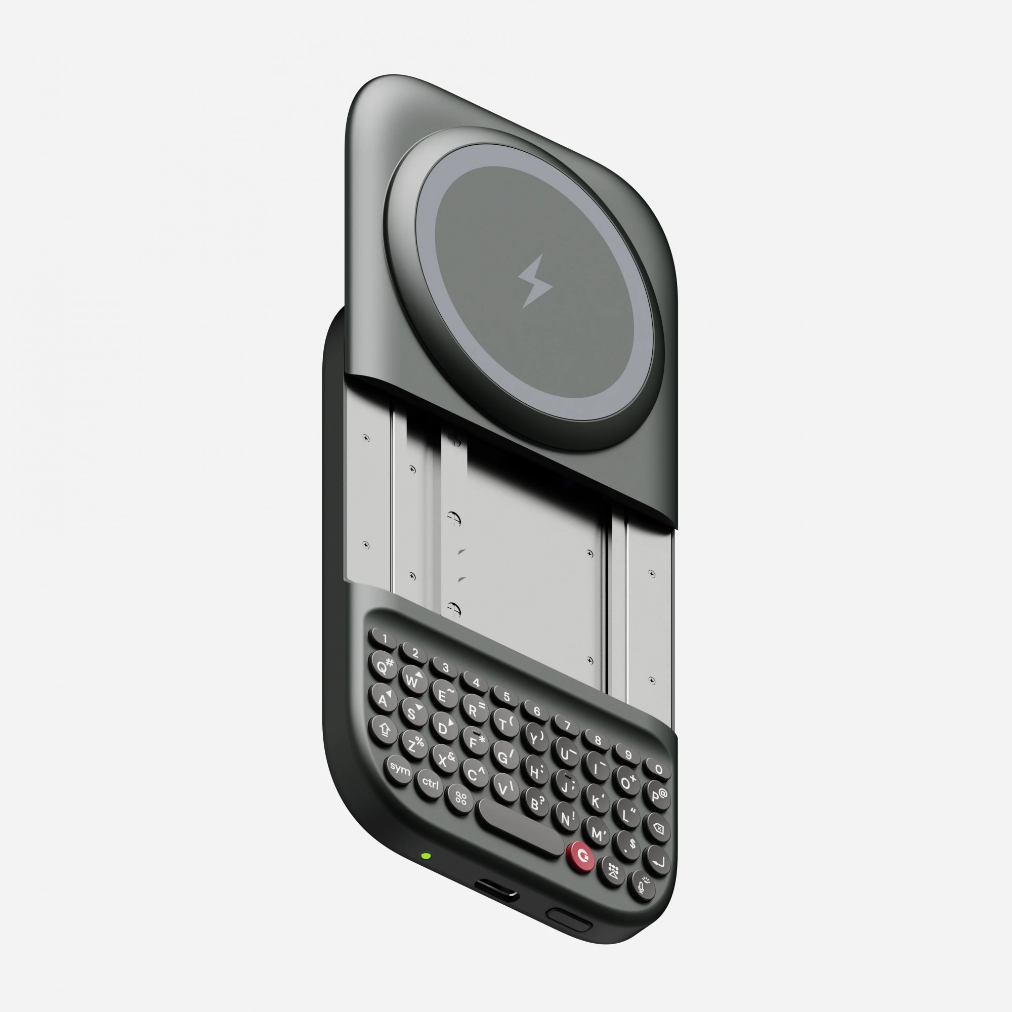 Qwerty-клавиатура с MagSafe Clicks Power Keyboard